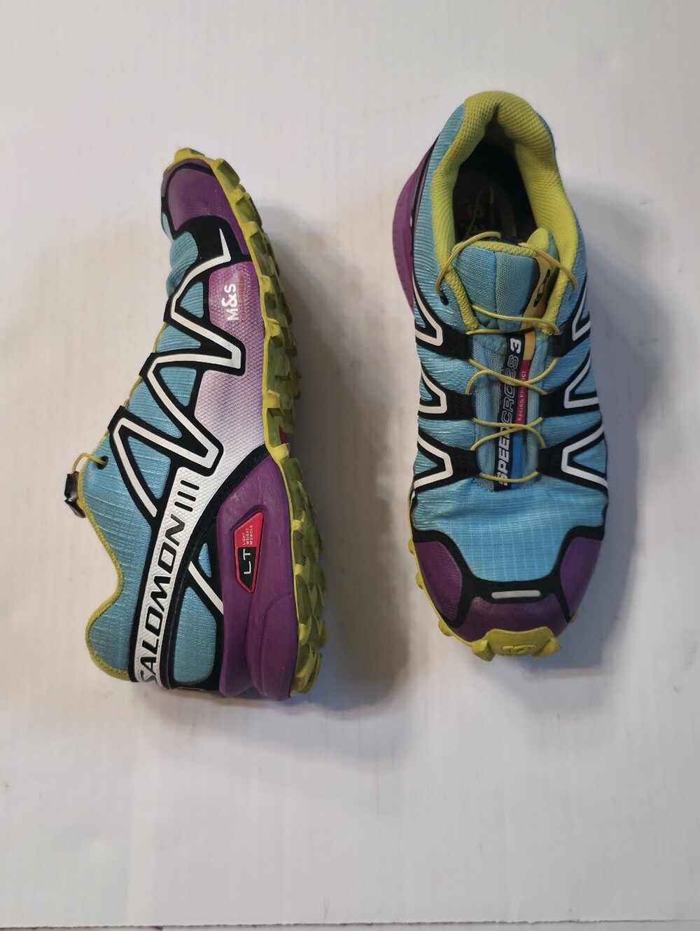 Salomon Women Speedcross 3 Blue/purple Trail Running Shoes hiking sneakers 7